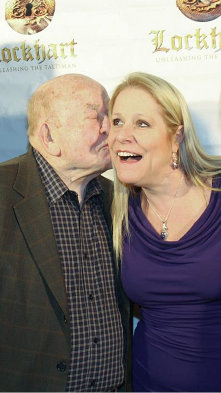 Mo kelly with Ed Asner